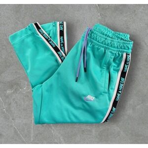 "Have a Nike Day" Track Pants Mens Med Air Max Hyper Jade Retro VTG‎ Gym Lounge